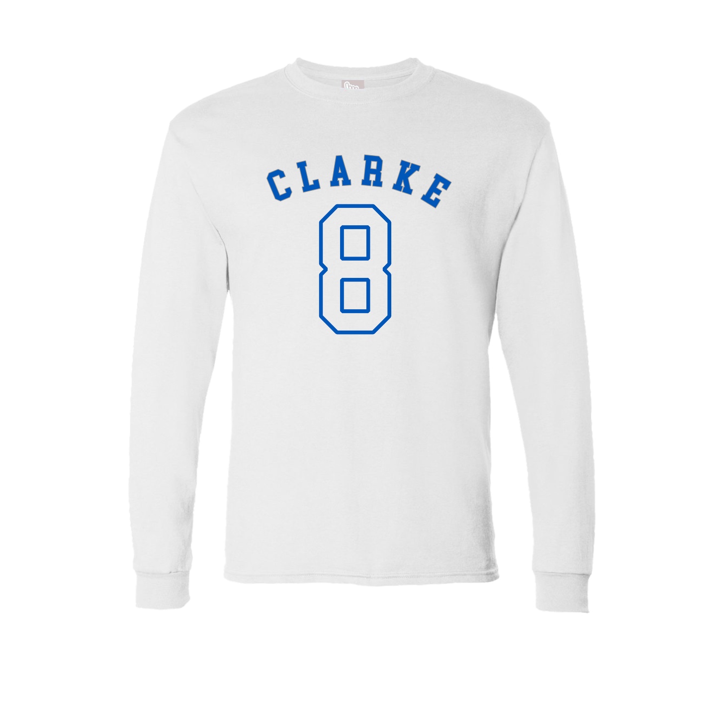 Long Sleeve Tee — Shirsey Arch in White