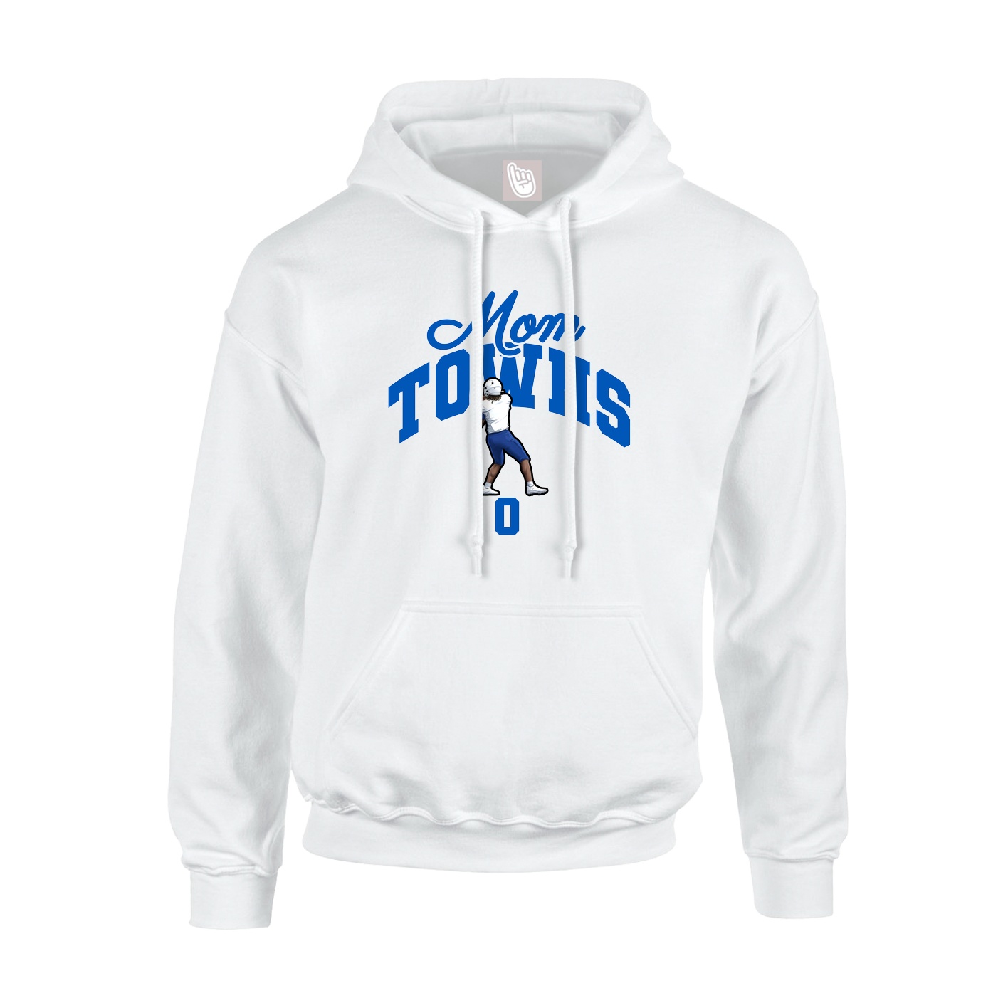 Youth Hoodie — Mothers Day Arch in White