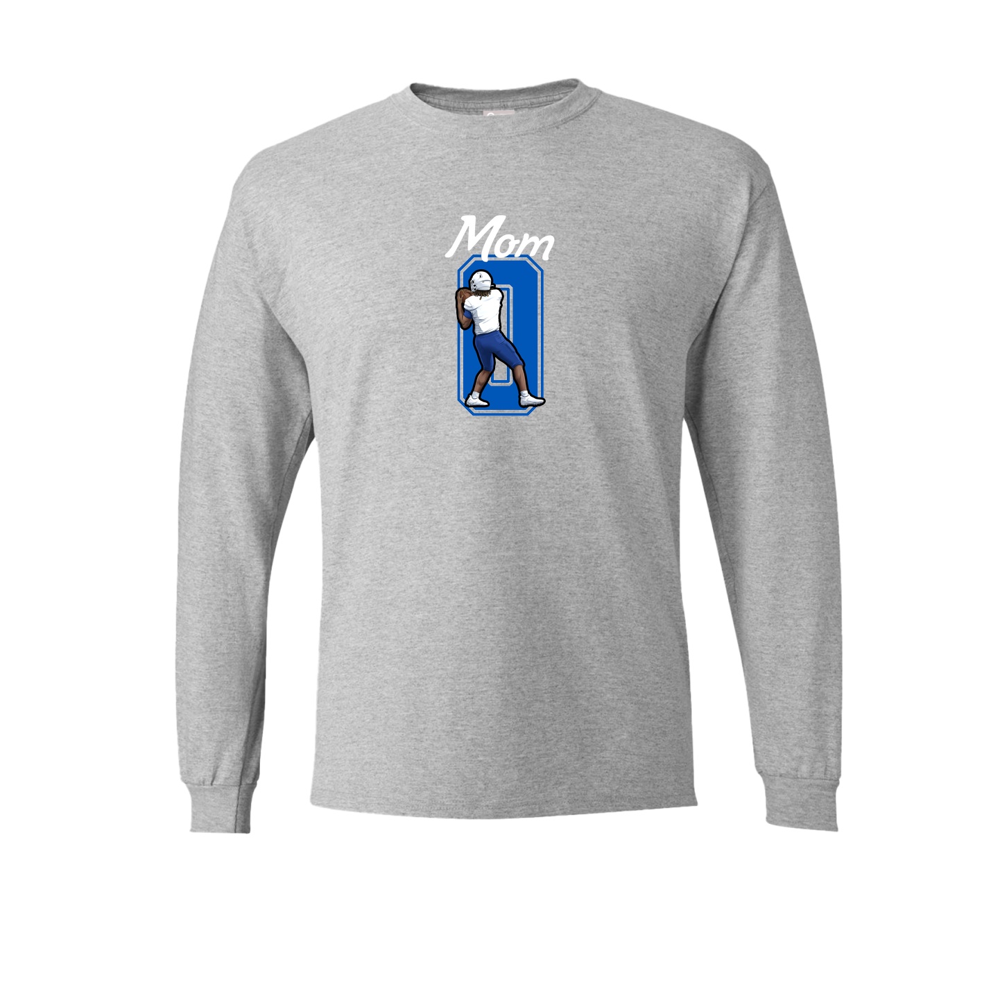 Long Sleeve Tee — Mothers Day Shirsey in Grey