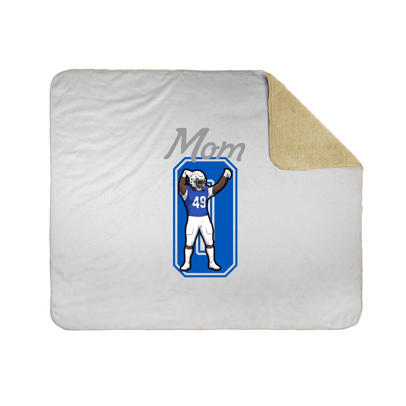 Throw Blanket — Mothers Day Shirsey in White