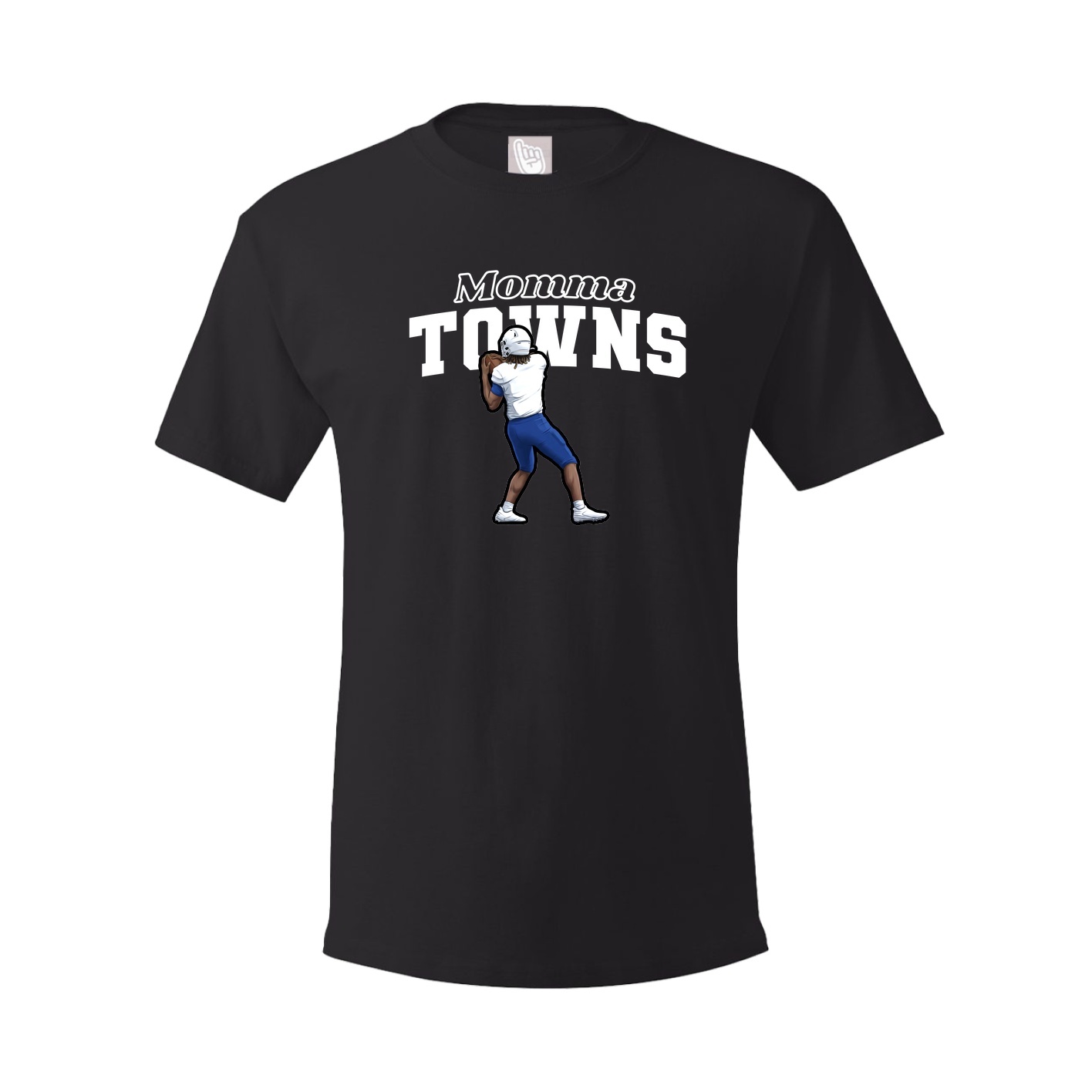 Youth Tee — Mothers Day Block in Black