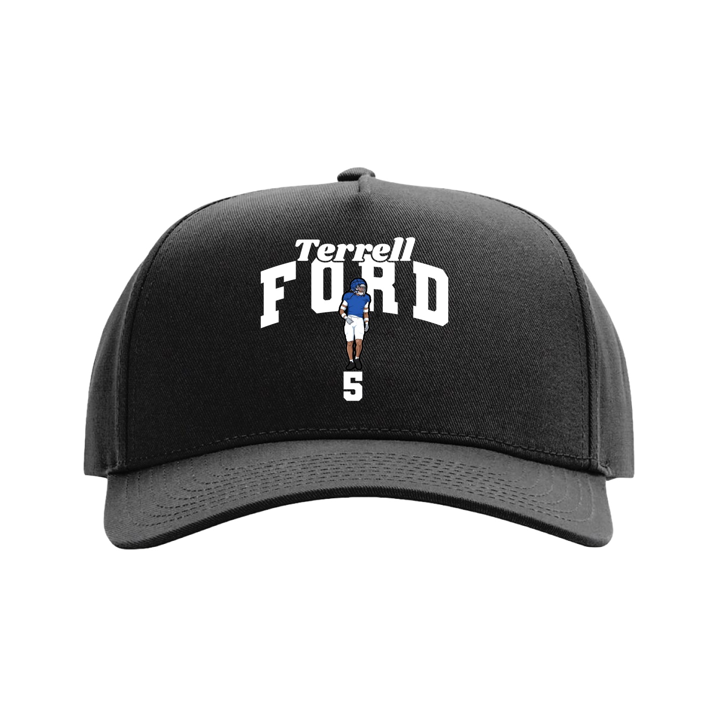 Full Fabric Five-Panel Champ Cap