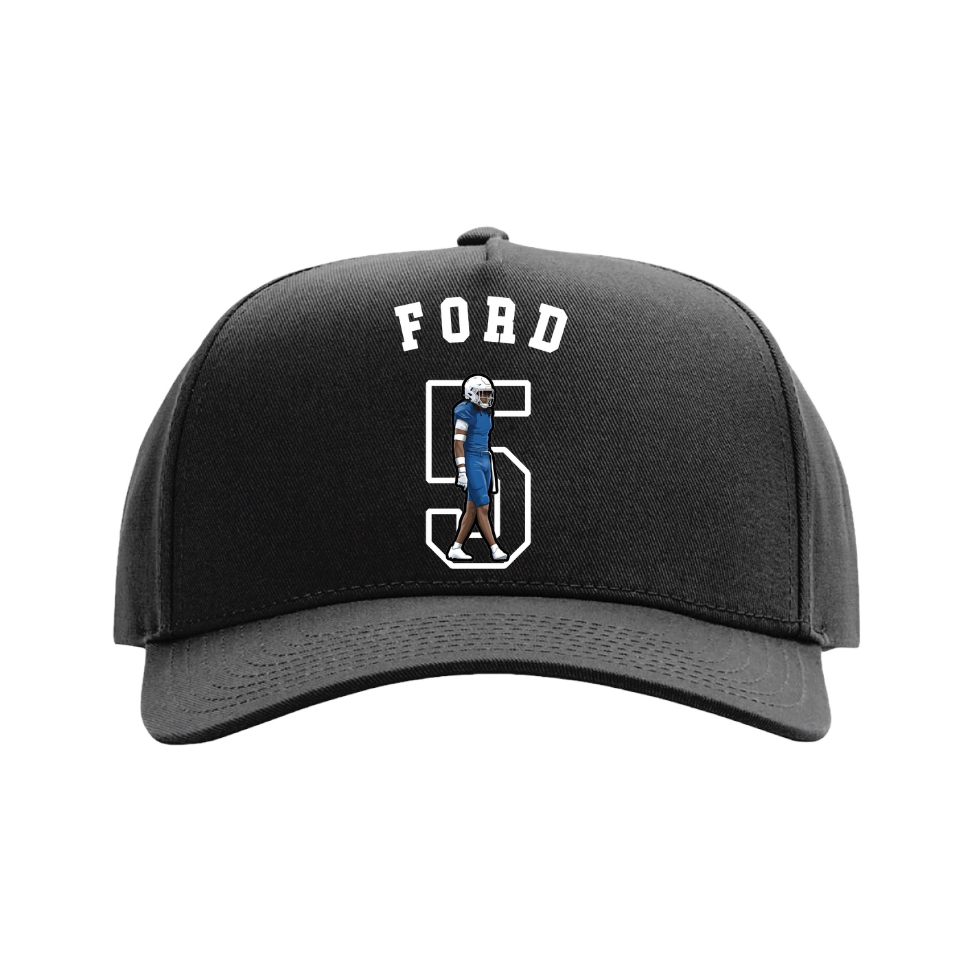 Full Fabric Five-Panel Champ Cap