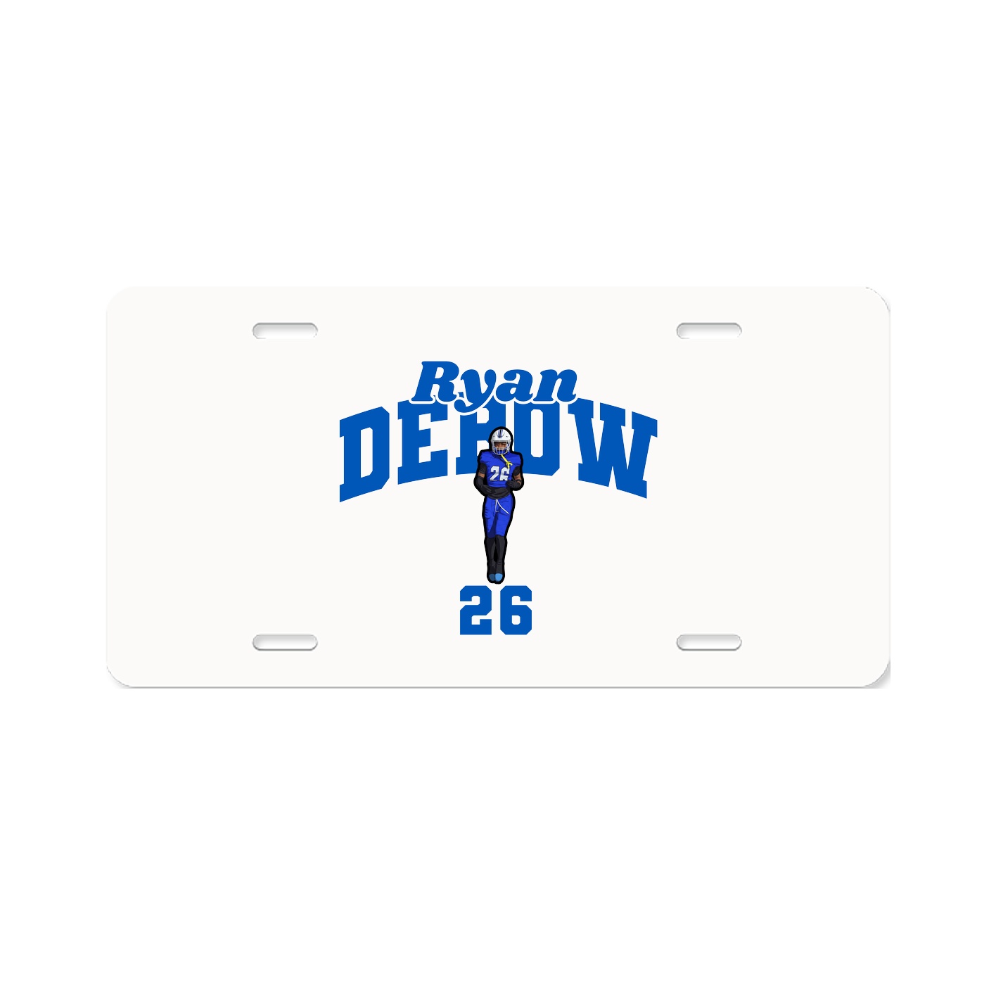 License Plate — Signature Arch in Classic