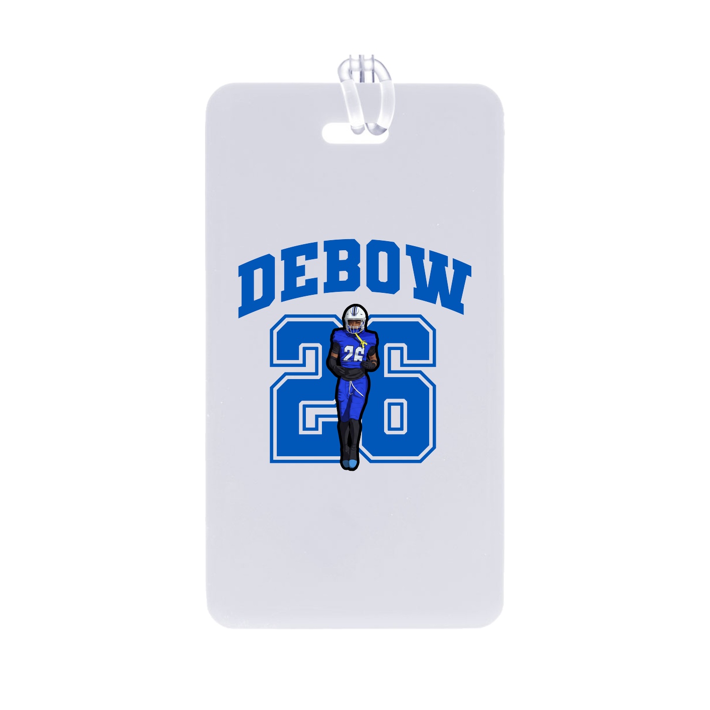 Bag Tag — Number in Classic