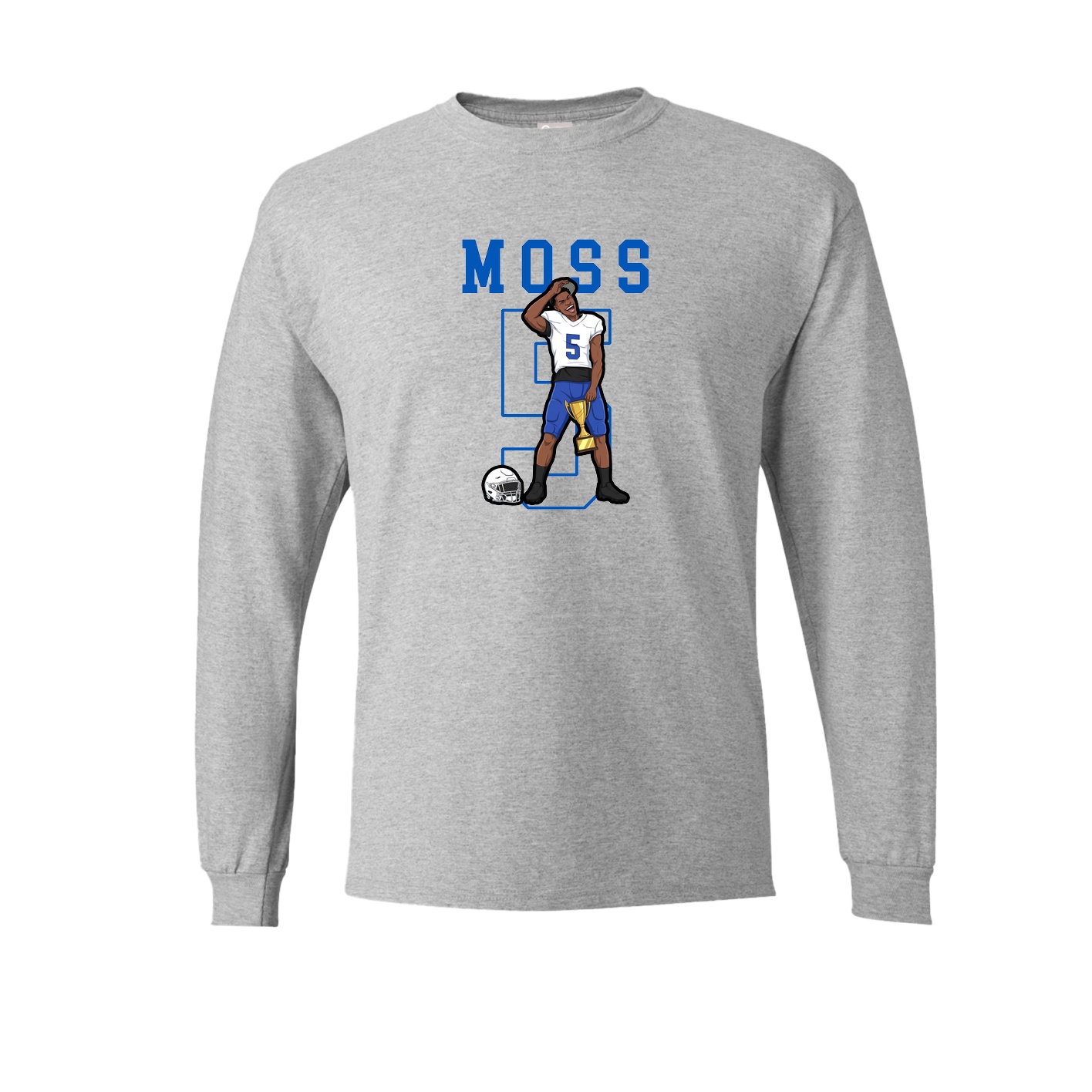 Long Sleeve Tee — Shirsey in Grey