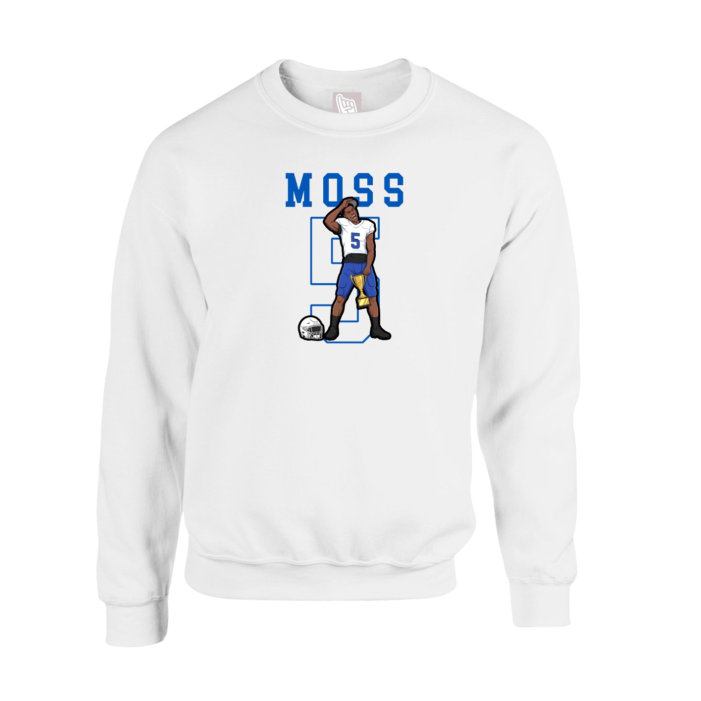 Fleece Crew — Shirsey in White