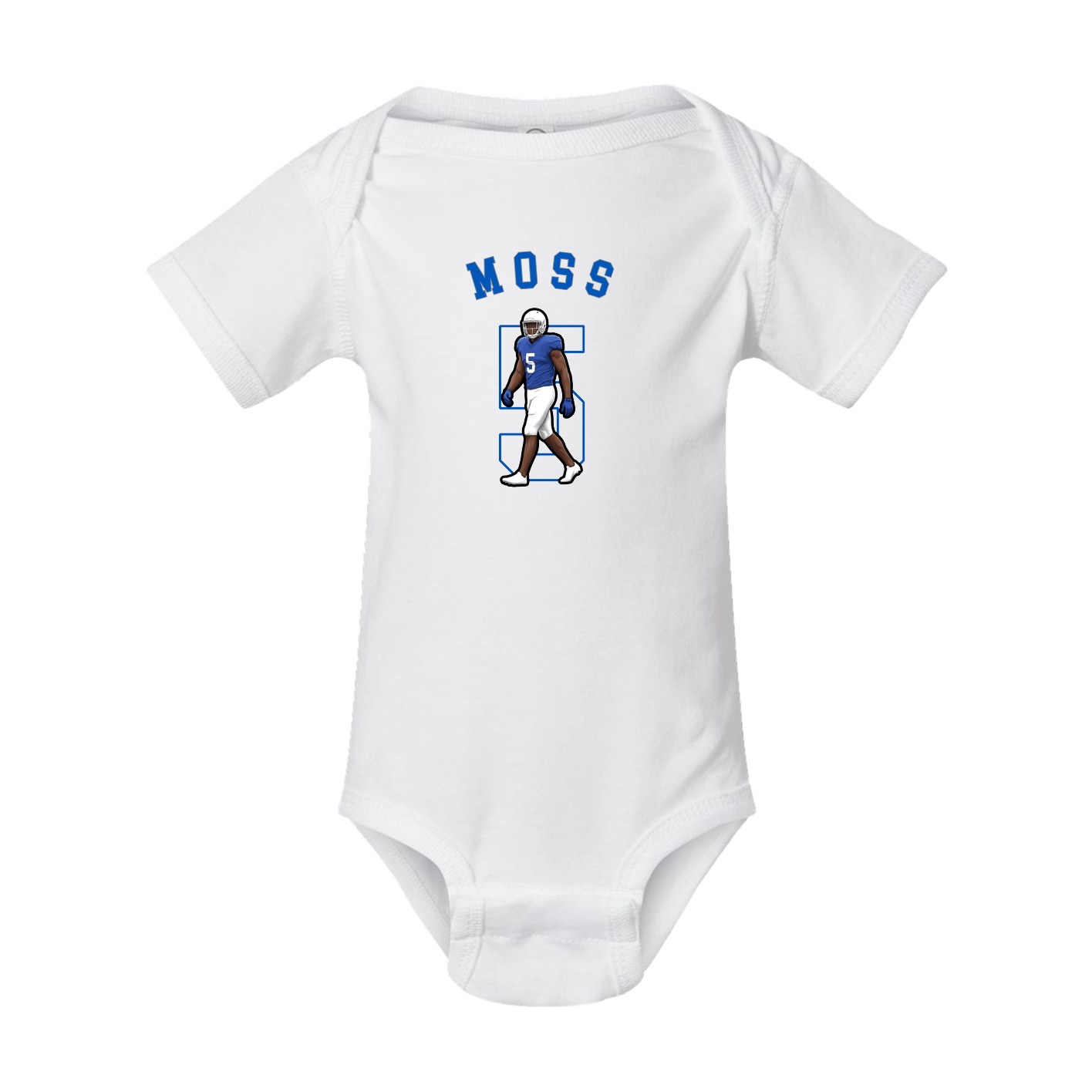 Baby Onesie — Shirsey Arch in White