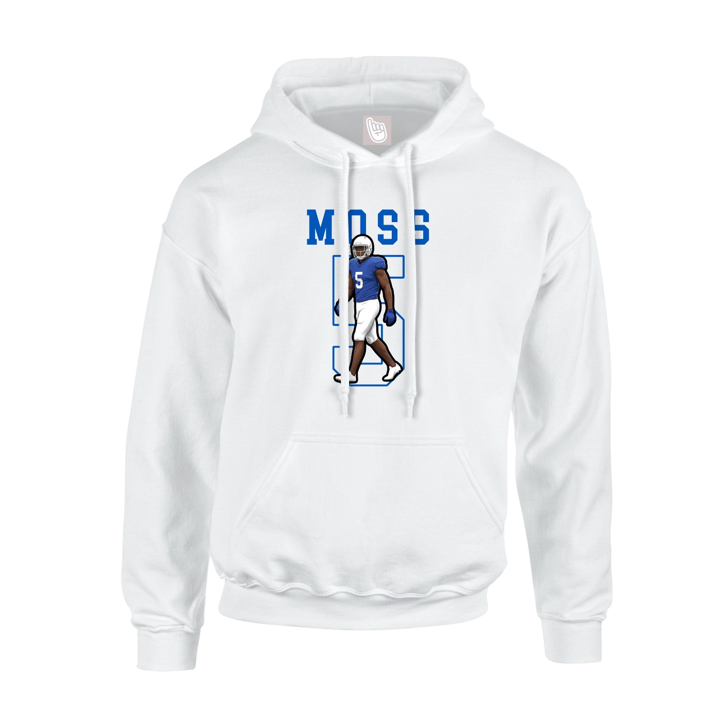 Hoodie — Shirsey in White