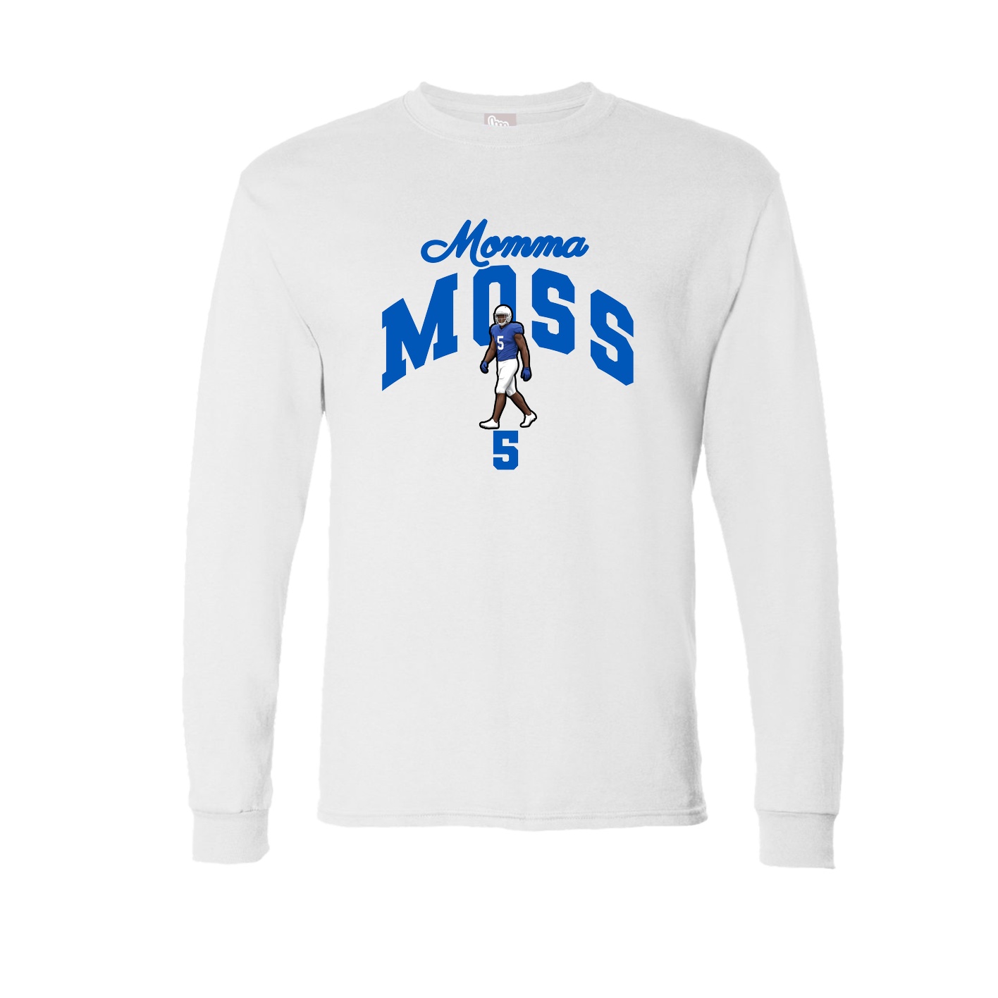 Long Sleeve Tee — Mothers Day Arch in White