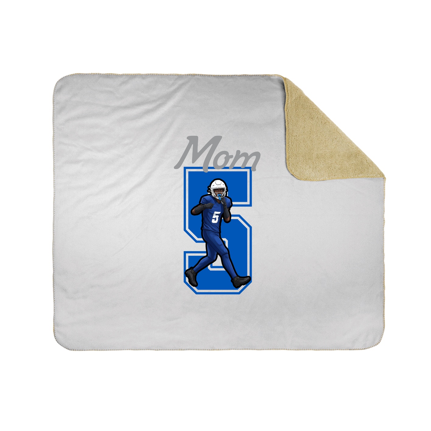 Throw Blanket — Mothers Day Shirsey in White