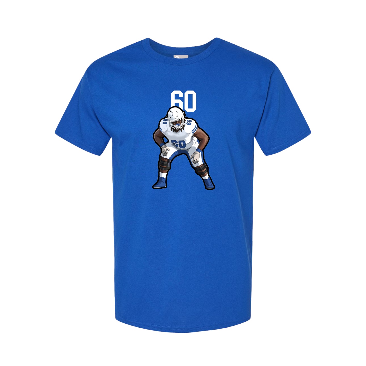 Youth Tee — Number Top in Royal
