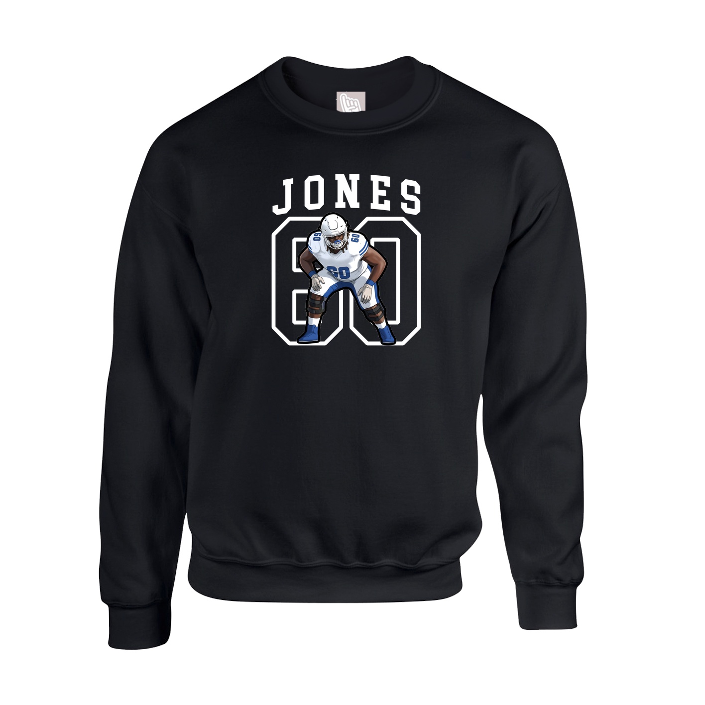 Fleece Crew — Shirsey in Black
