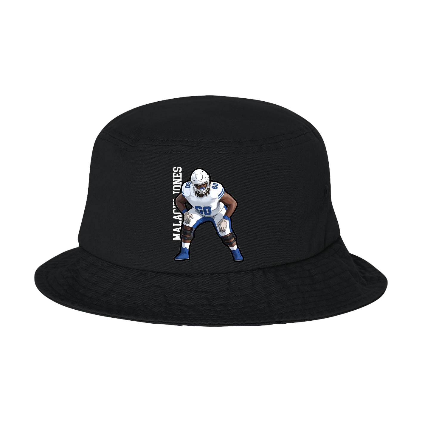 Bucket Cap — Name Vertical in Black
