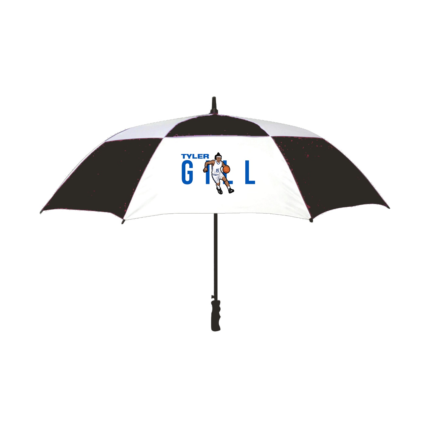 Golf Umbrella — Player Name in Black