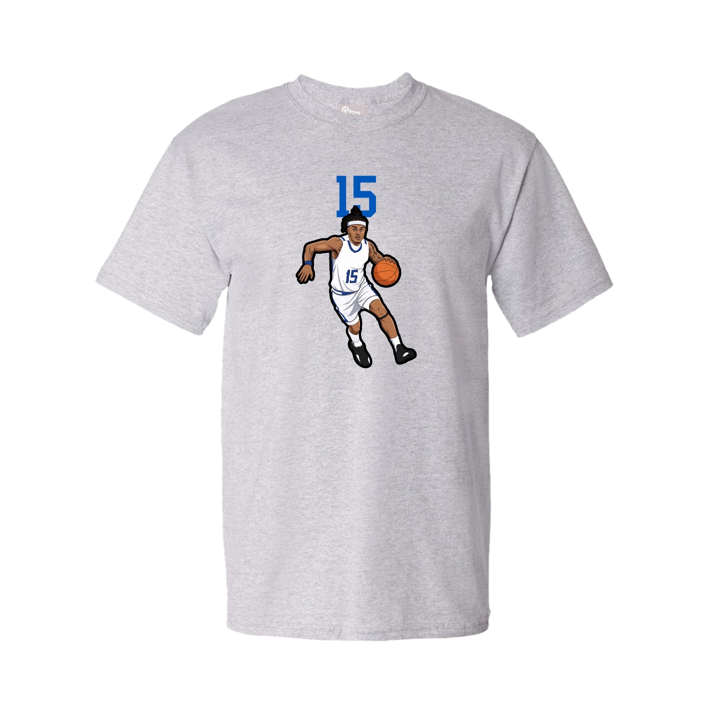 Tee — Number Top in Grey