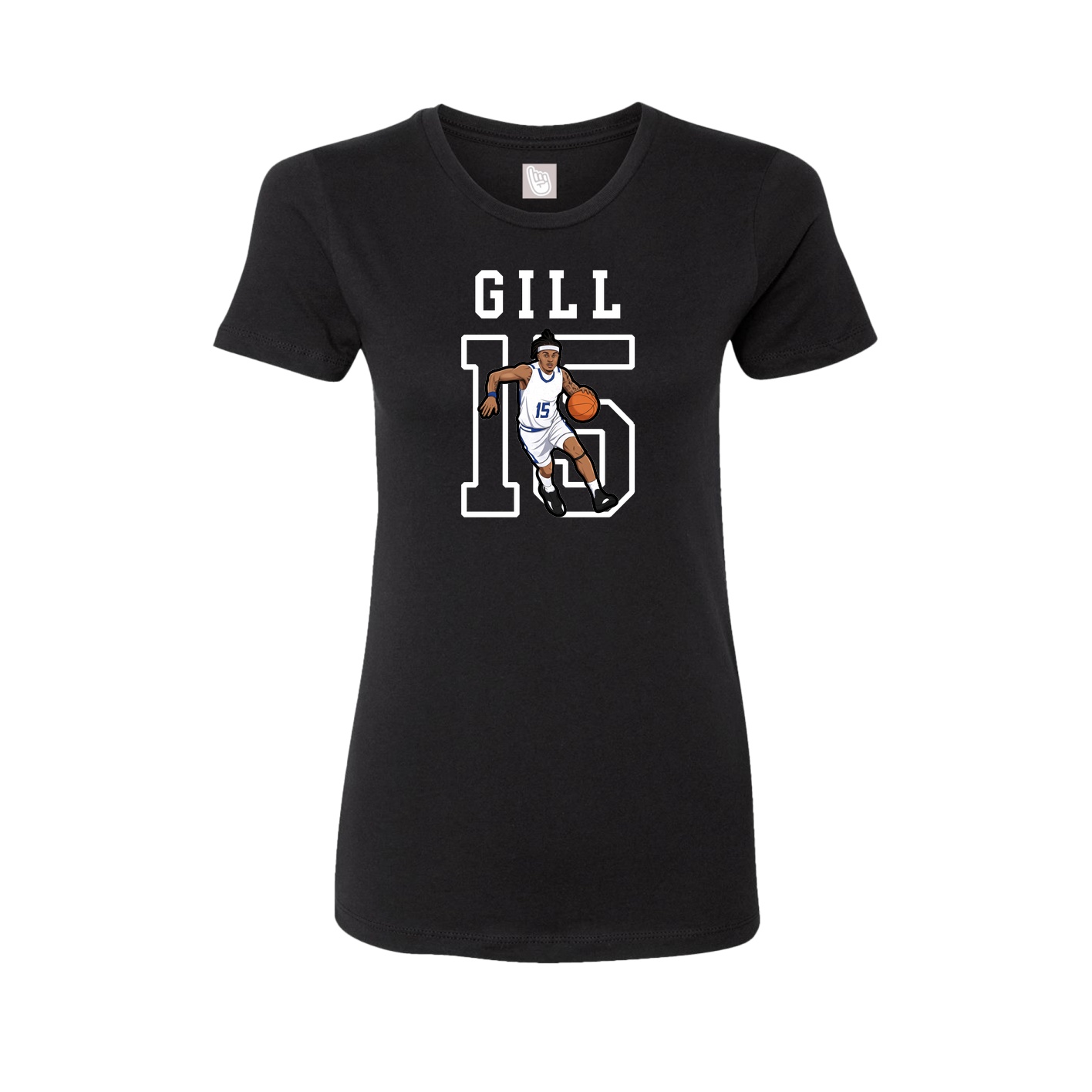 Fitted Women's Tee — Shirsey in Black
