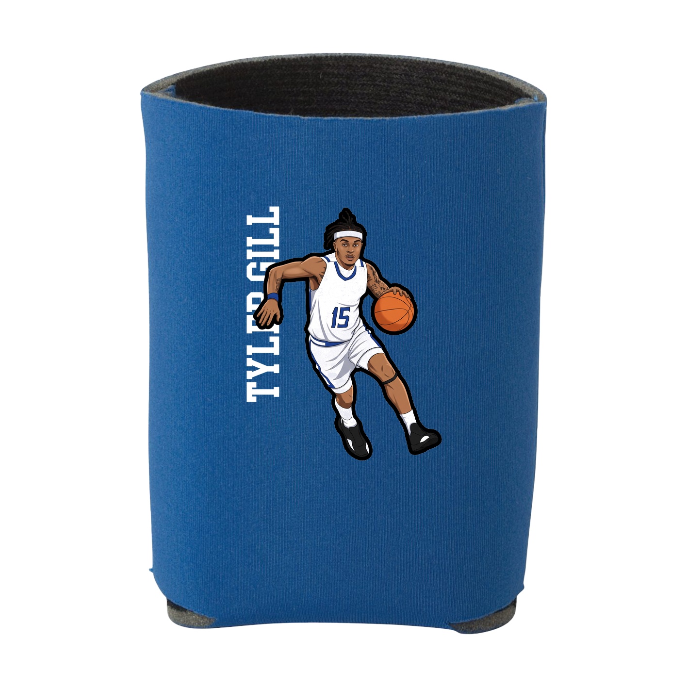 Can Holder — Name Vertical in Royal