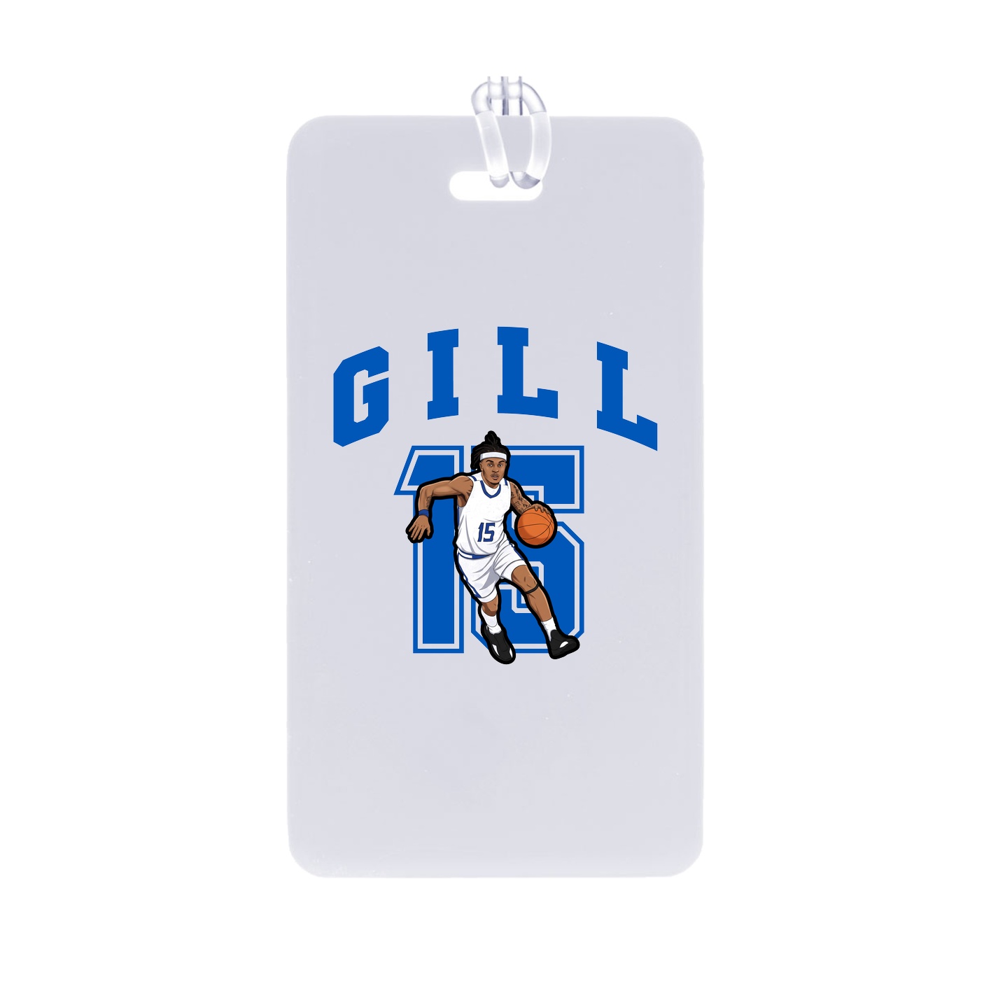 Bag Tag — Number in Classic