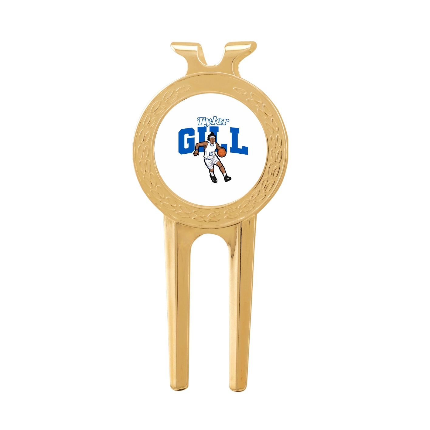 Divot Tool with Ball Marker — Name Arch in Classic