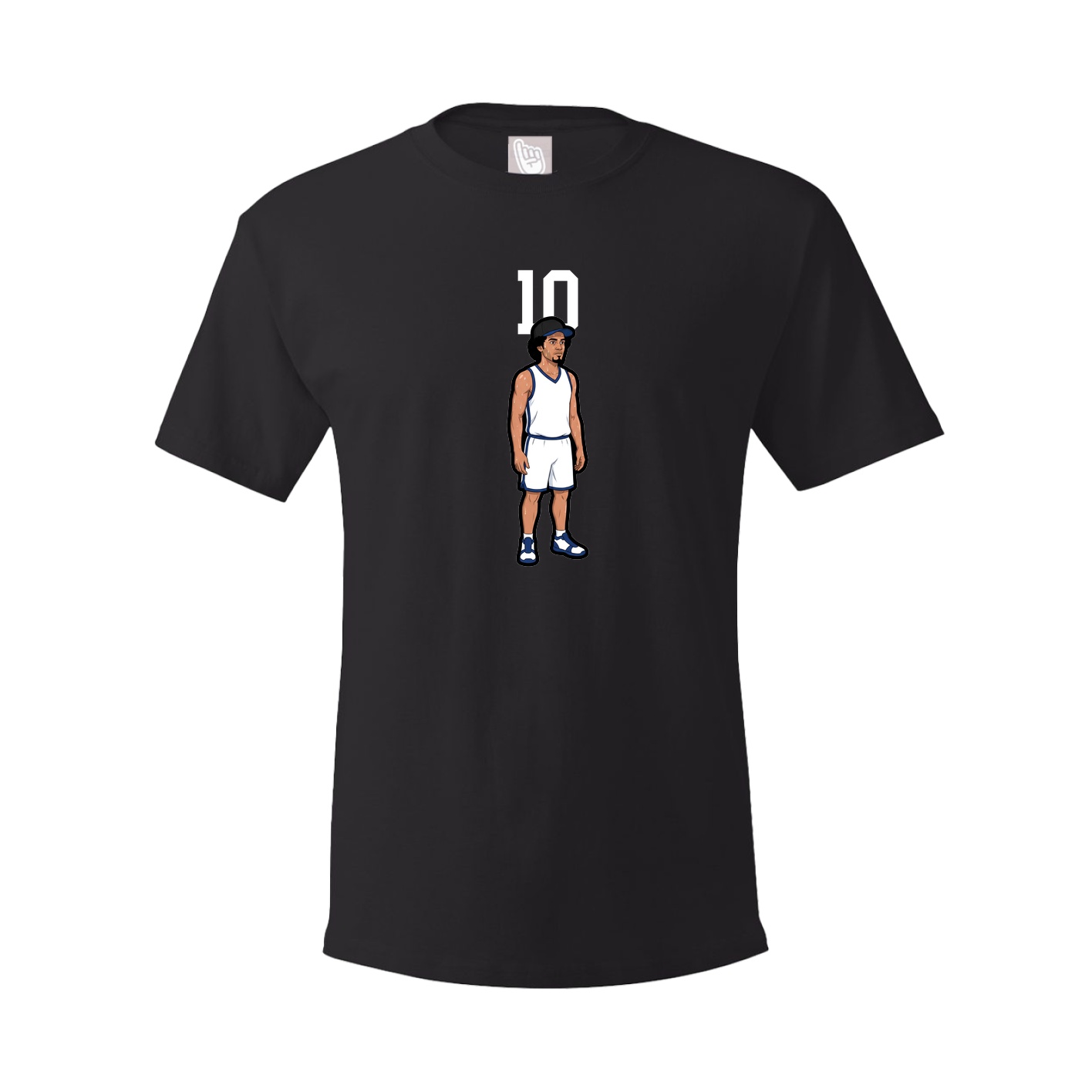 Tee — Number Top in Black