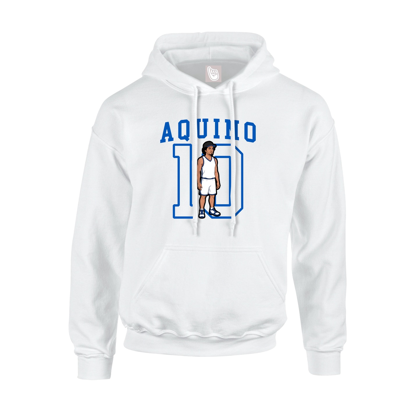 Hoodie — Shirsey in White
