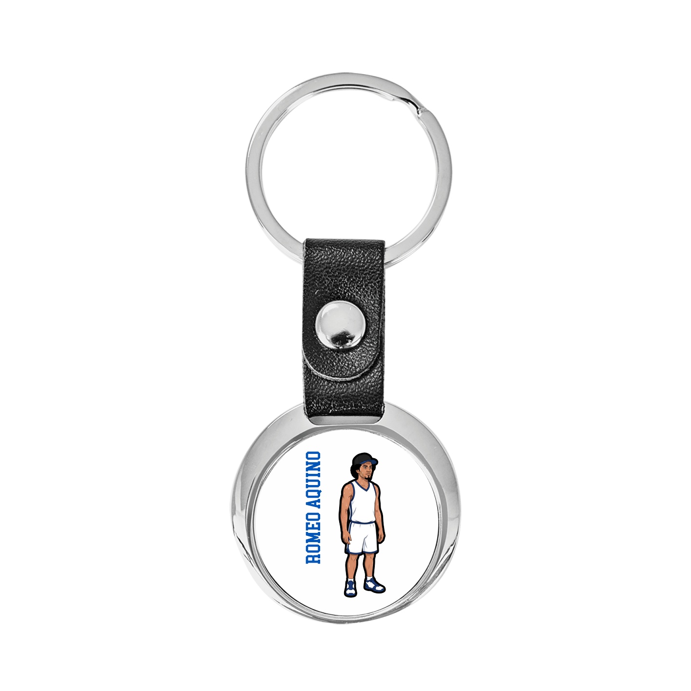 Key Chain — Name Vertical in Classic