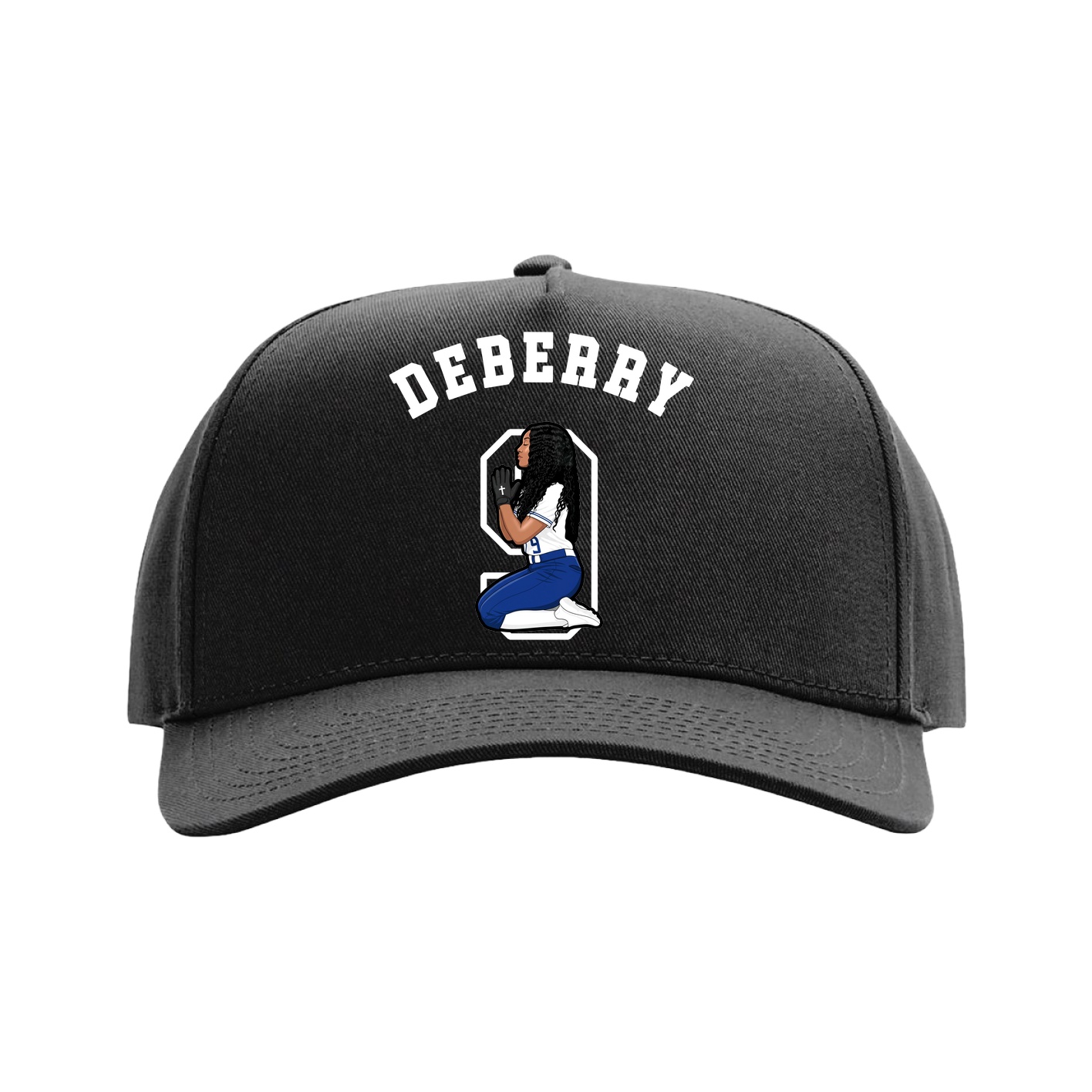 Full Fabric Five-Panel Champ Cap