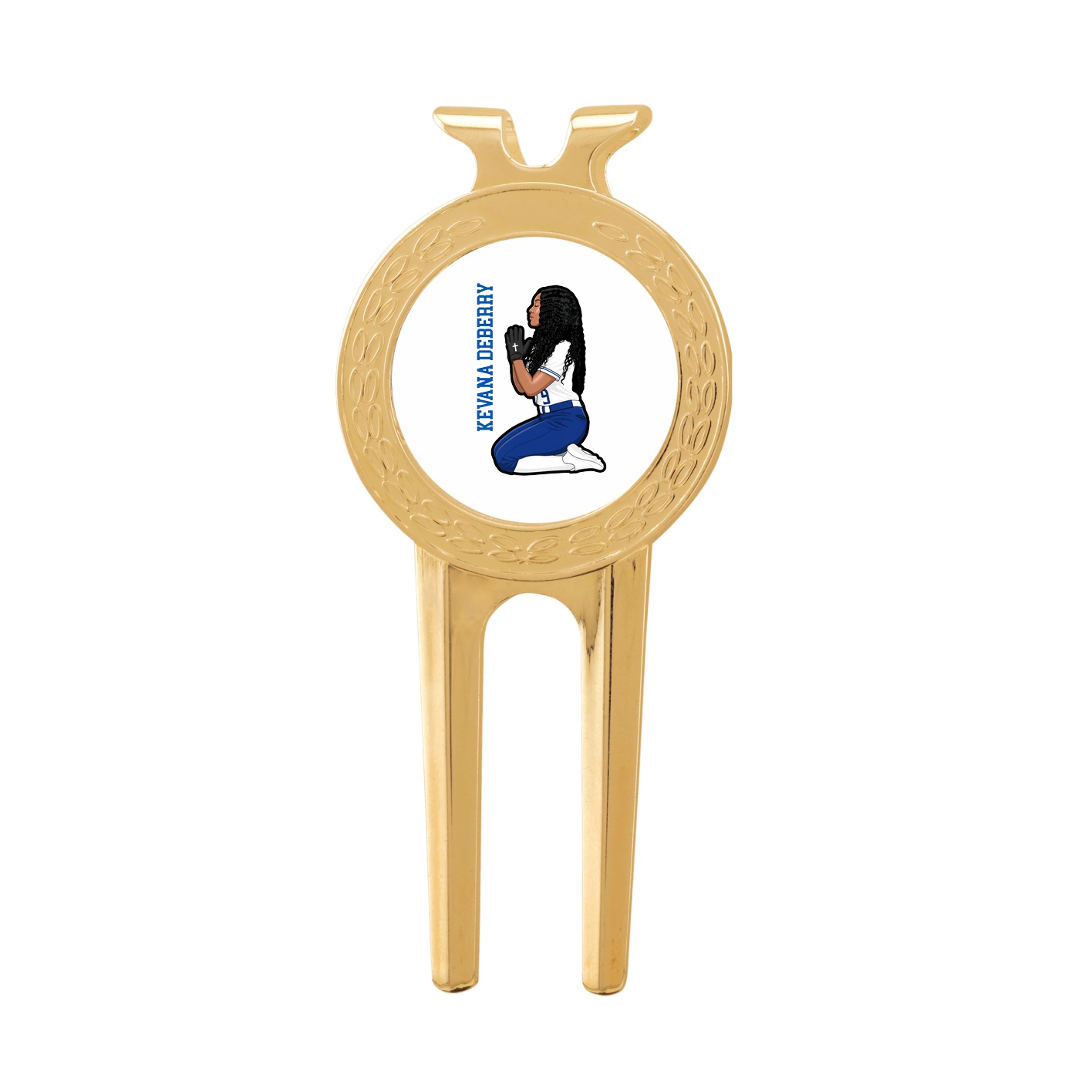 Divot Tool with Ball Marker — Name Vertical in Classic