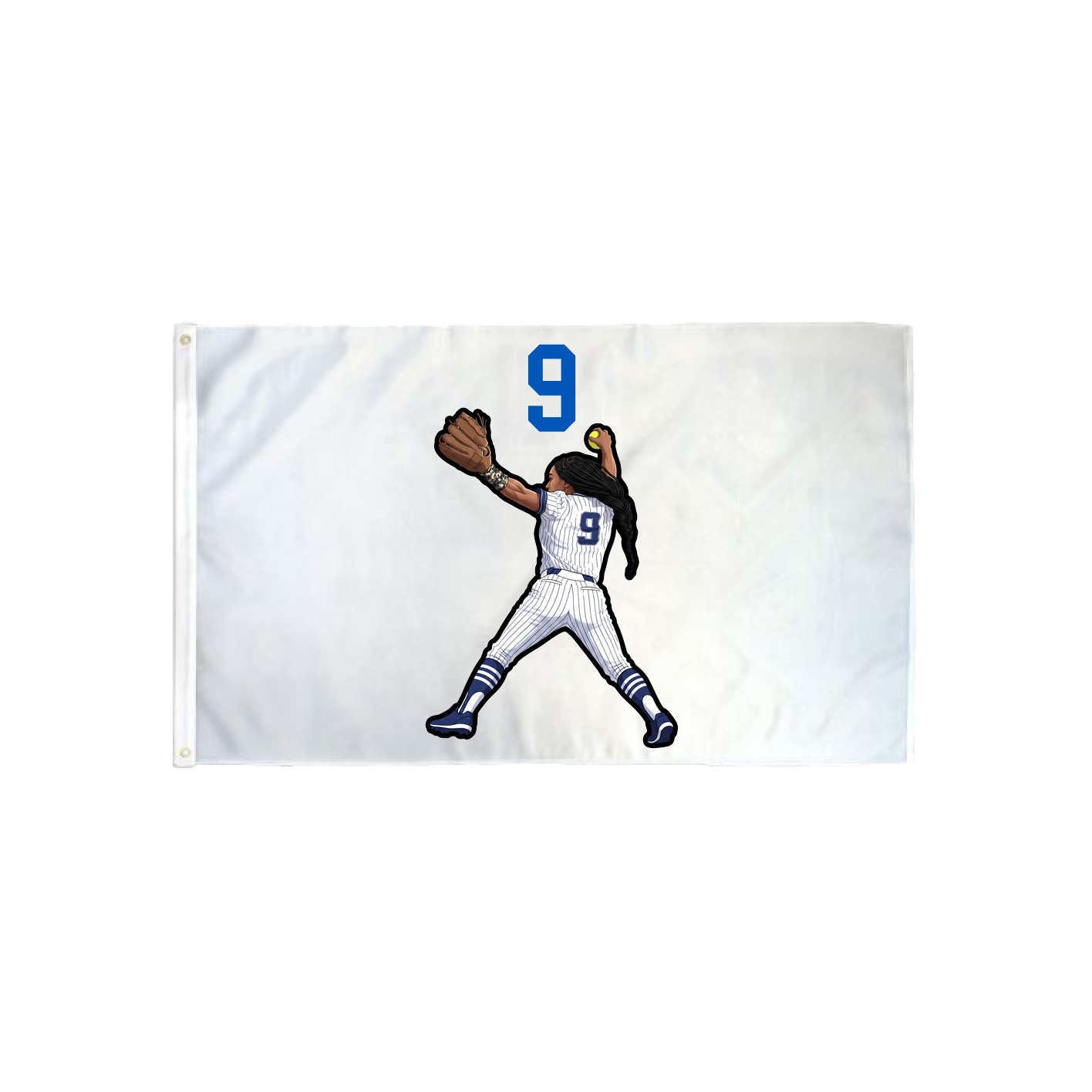 3x5 Flag — Number Top in Classic