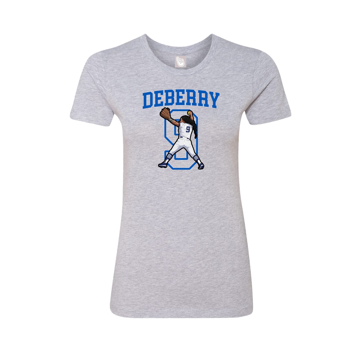Fitted Women's Tee — Shirsey in Grey