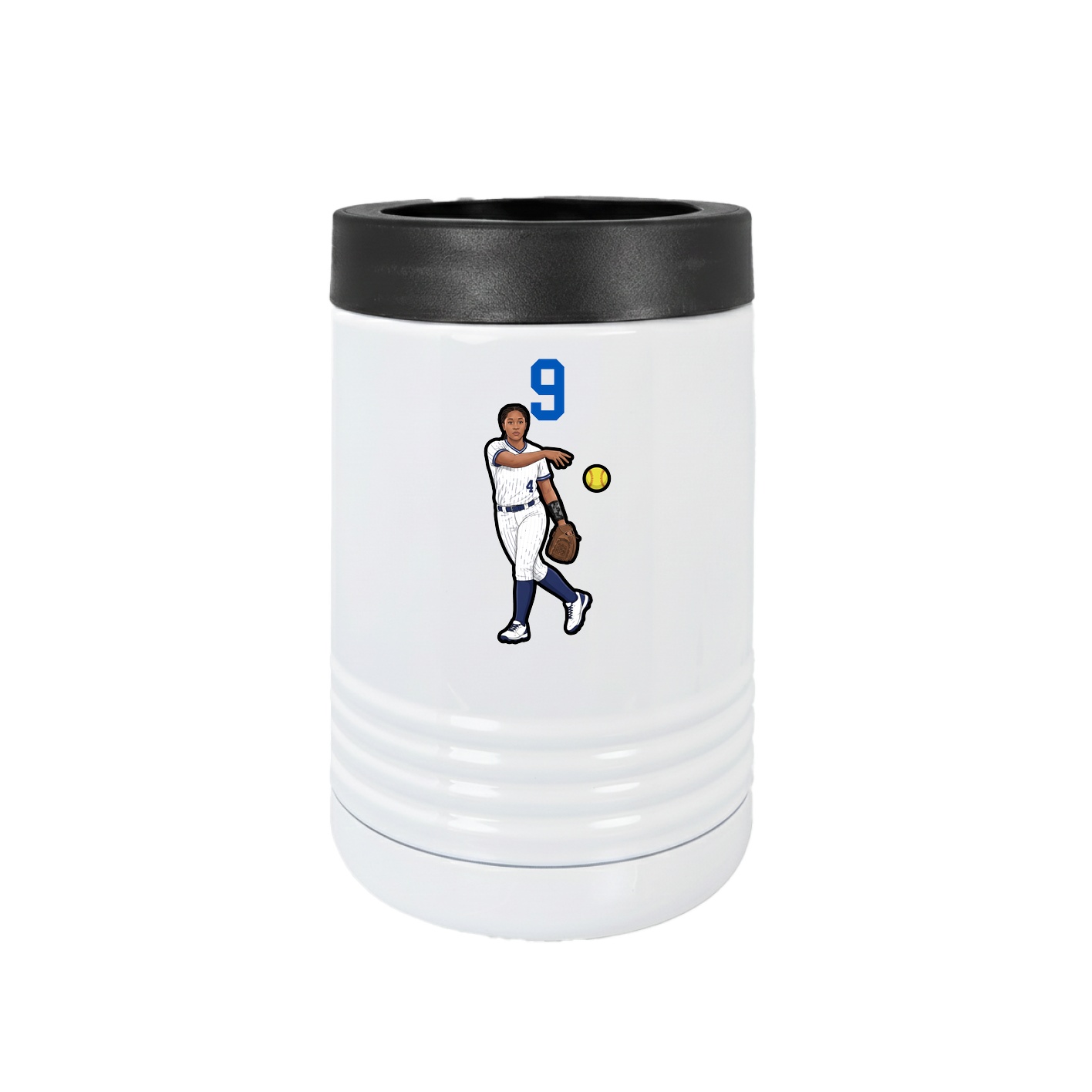 Beverage Holder — Number Top in White