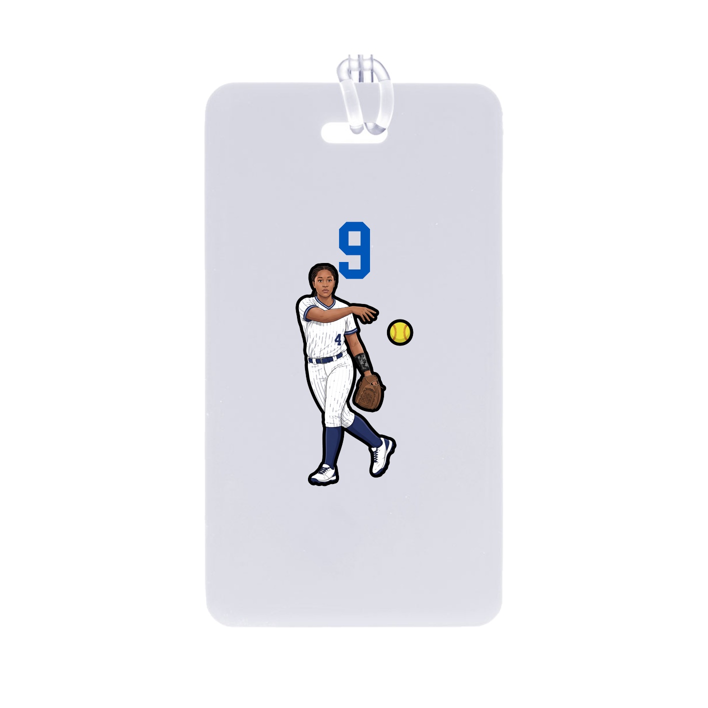 Bag Tag — Number Top in Classic