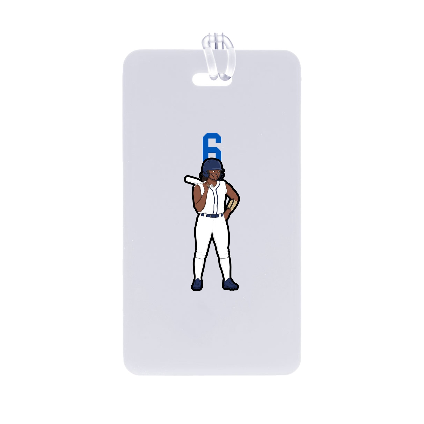 Bag Tag — Number Top in Classic