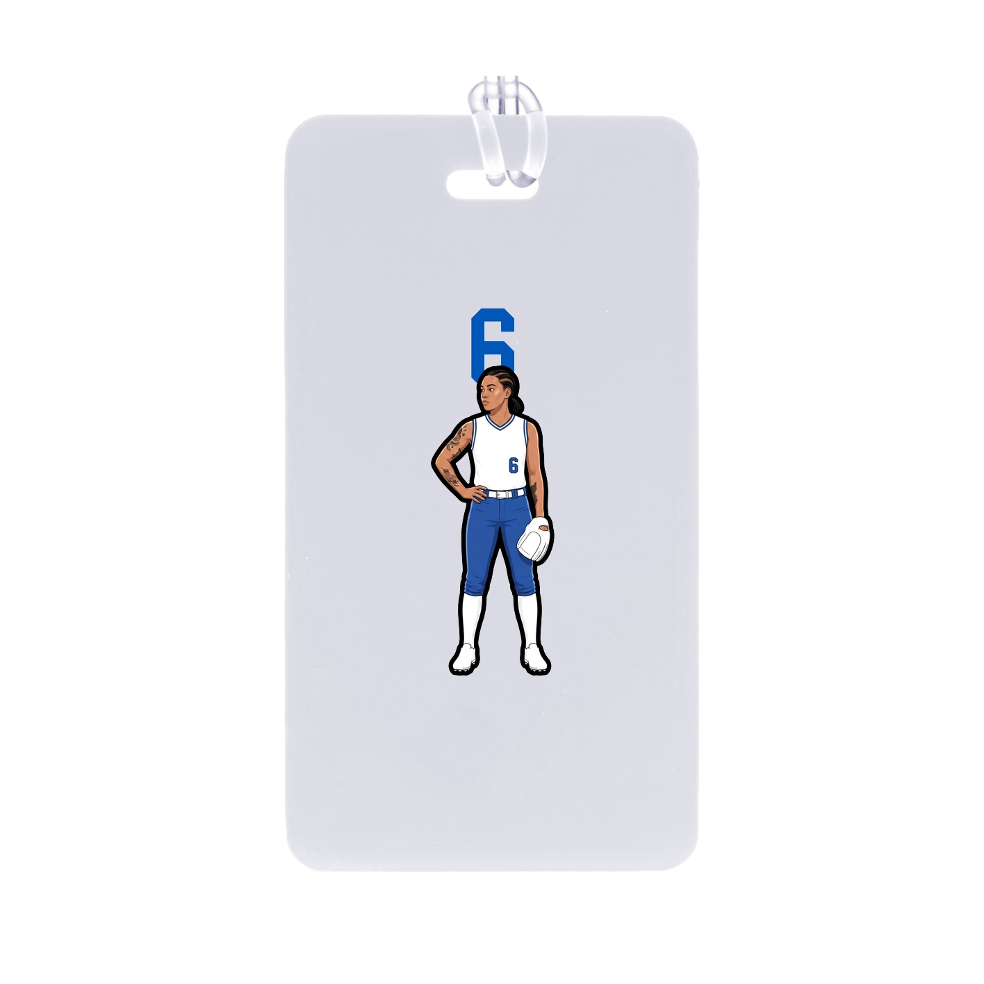 Bag Tag — Number Top in Classic
