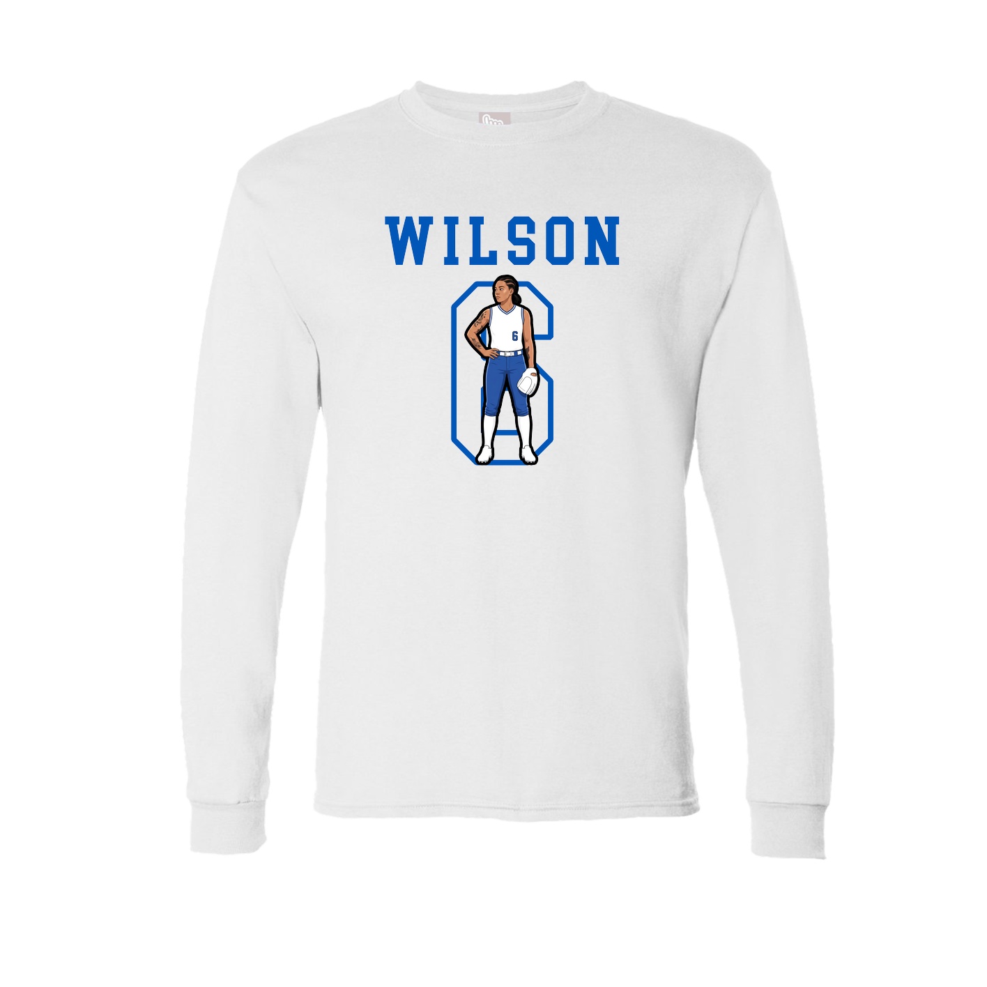 Long Sleeve Tee — Shirsey in White