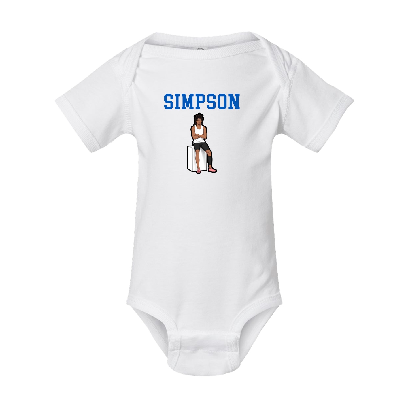 Baby Onesie — Shirsey in White