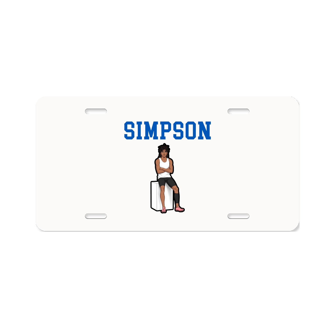 License Plate — Shirsey in Classic