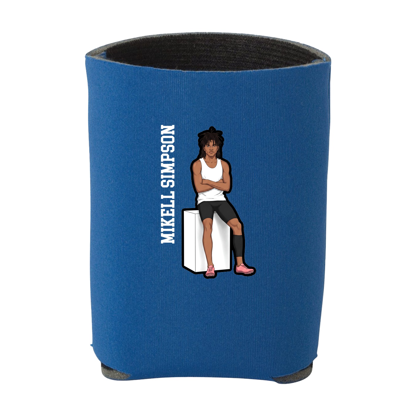 Can Holder — Name Vertical in Royal