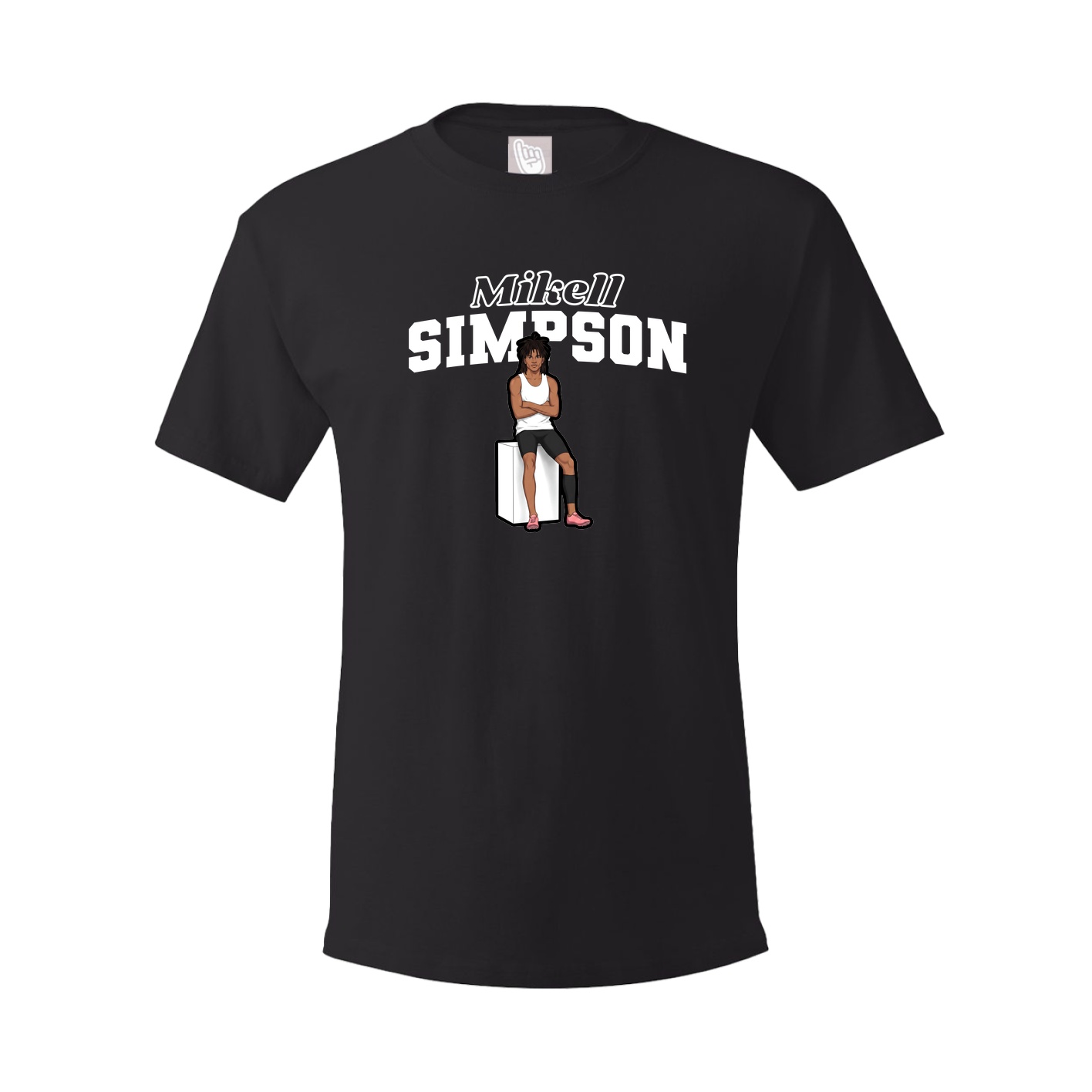Tee — Name Arch in Black