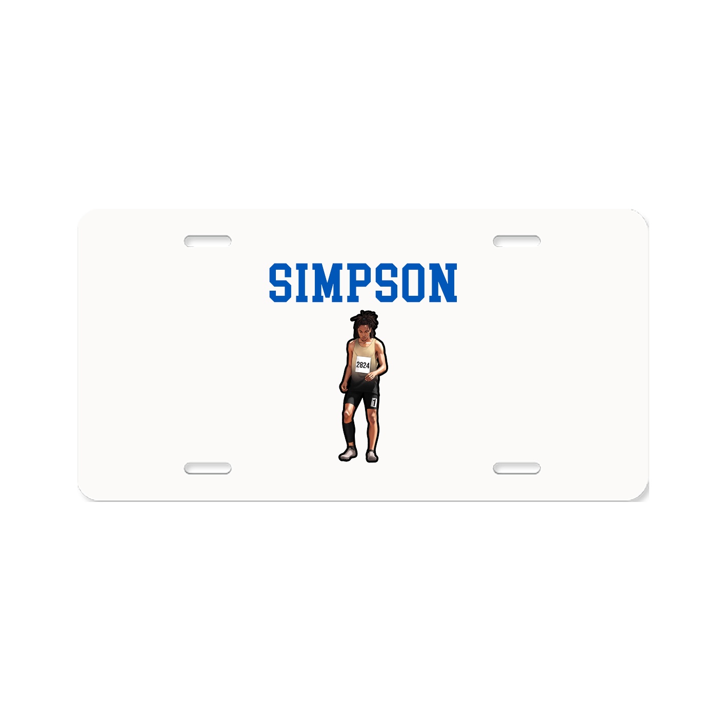 License Plate — Shirsey in Classic