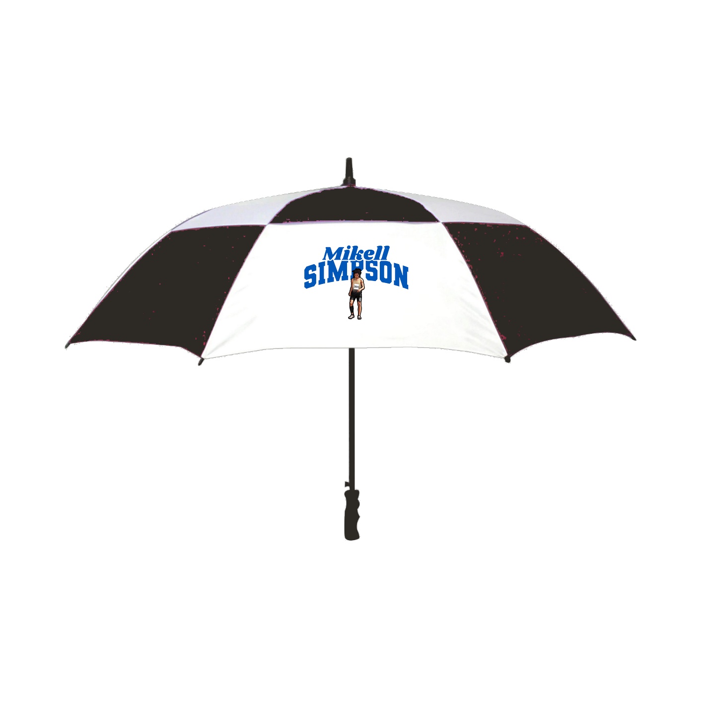 Golf Umbrella — Signature Arch in Black