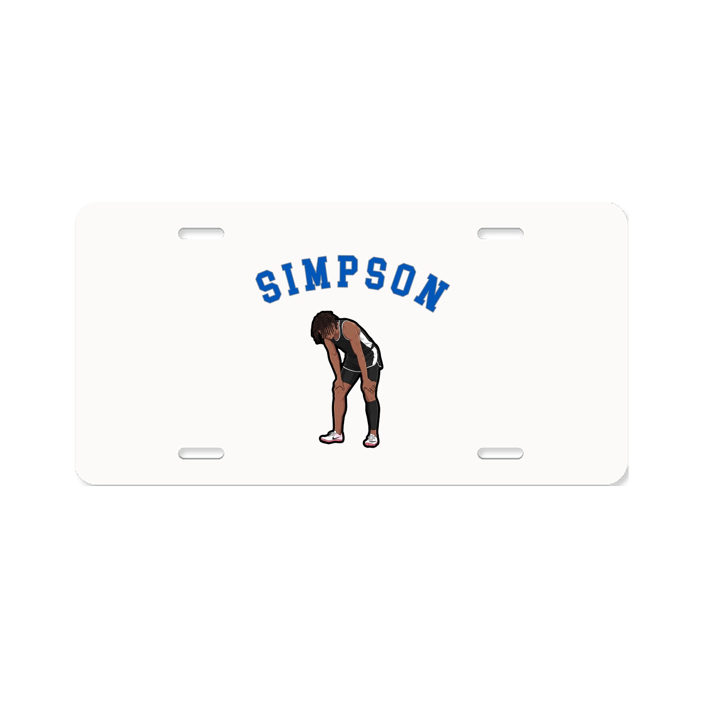 License Plate — Shirsey Arch in Classic