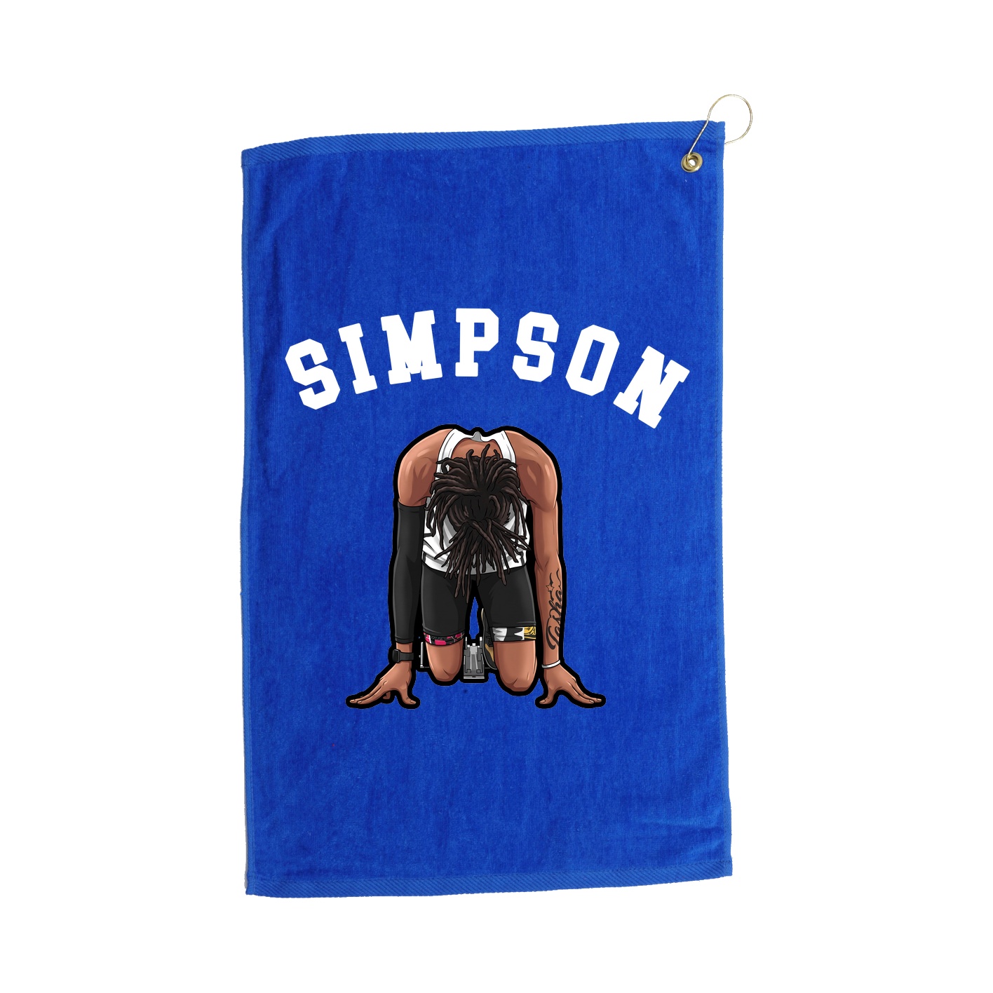 Golf Towel — Shirsey Arch in Royal