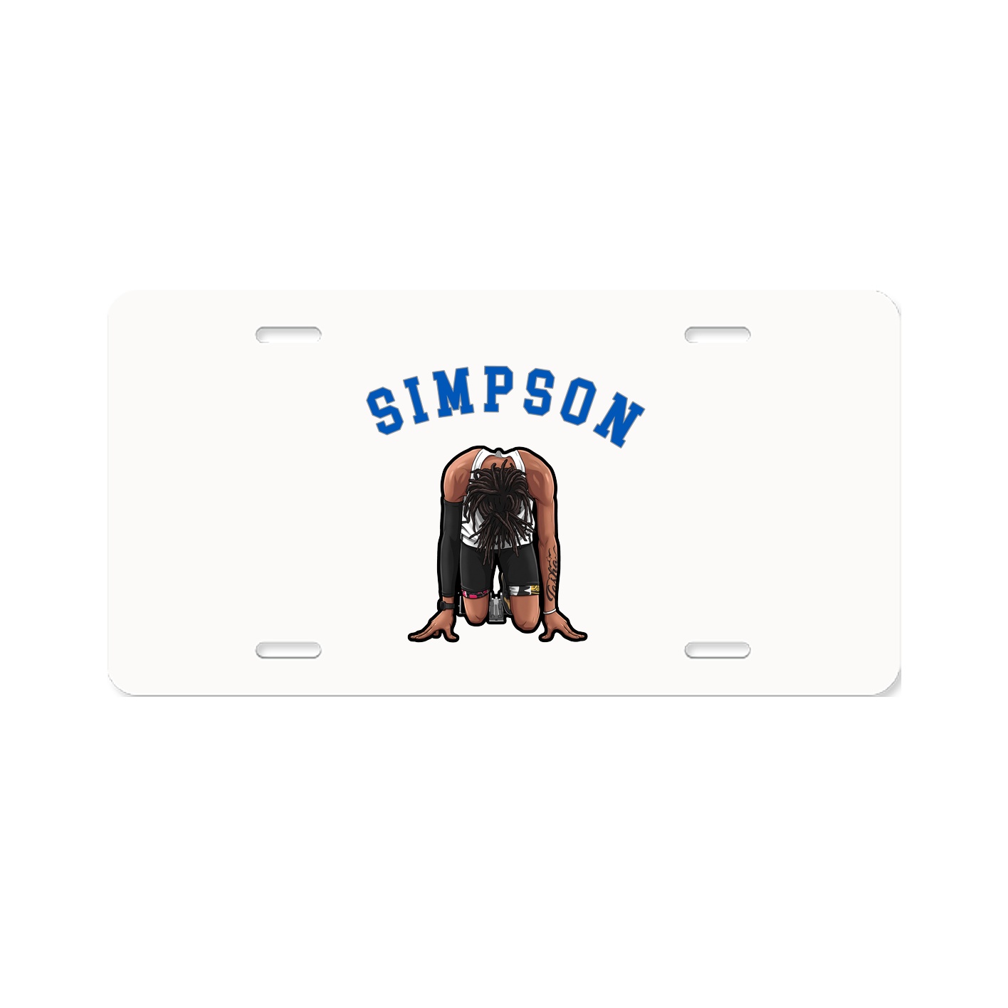 License Plate — Shirsey Arch in Classic