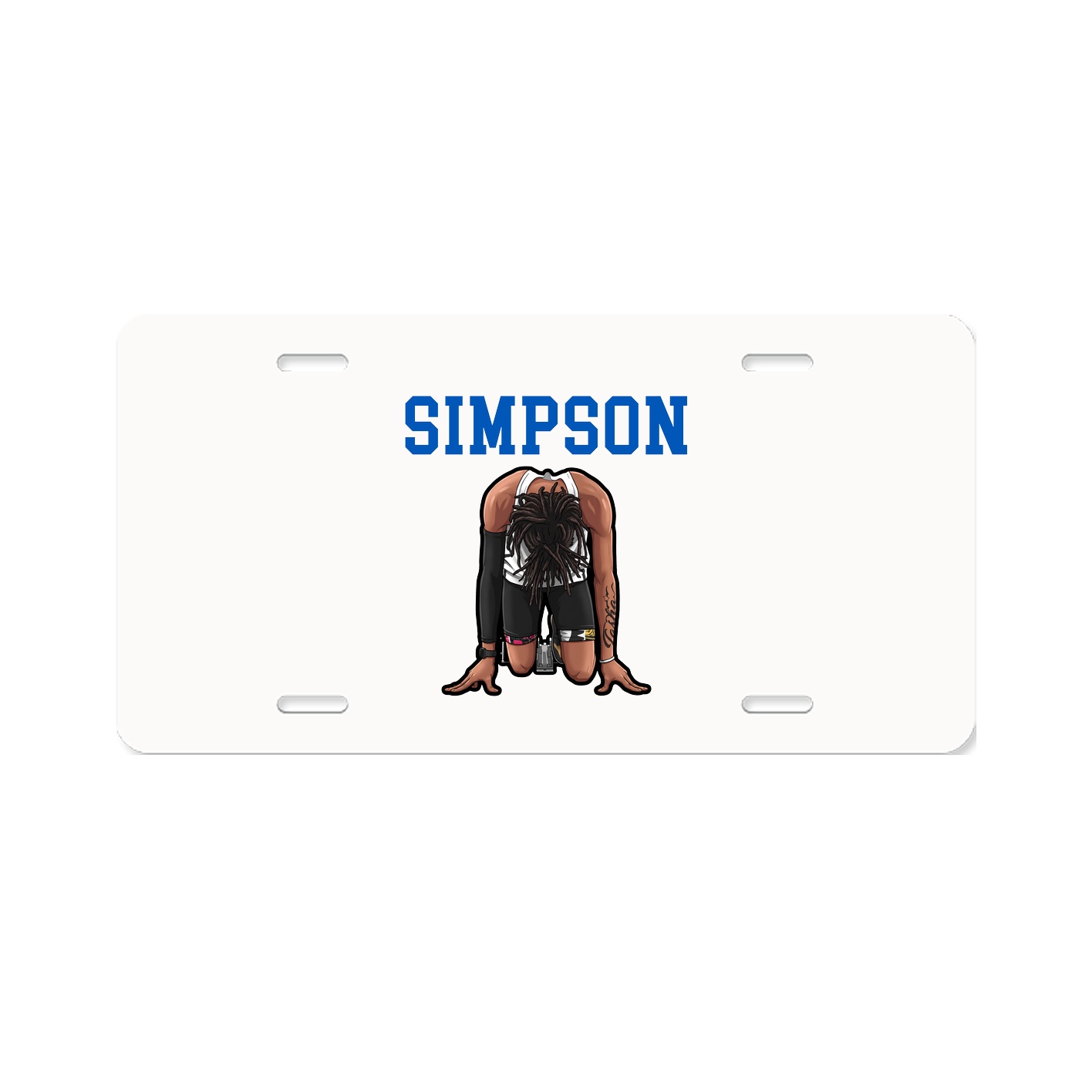 License Plate — Shirsey in Classic