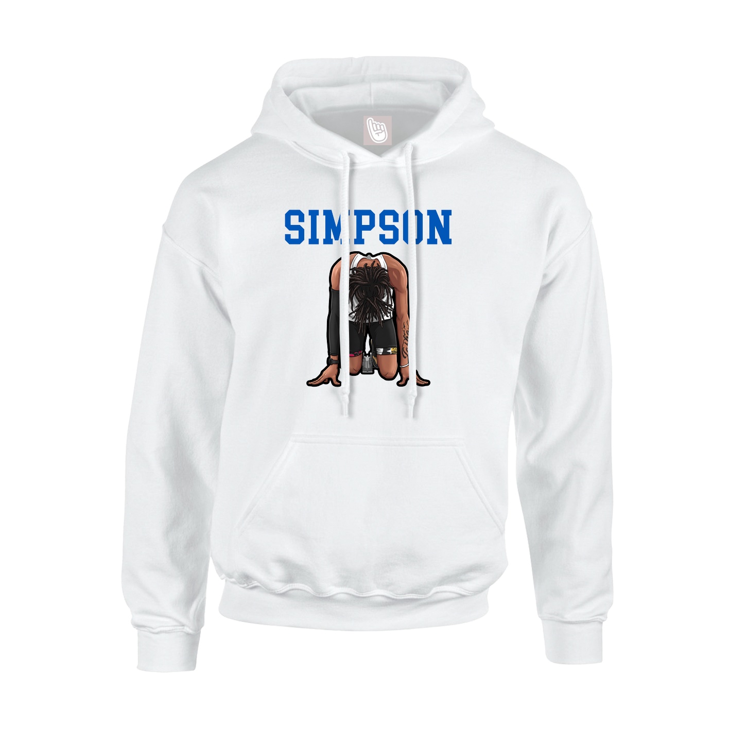 Youth Hoodie — Shirsey in White