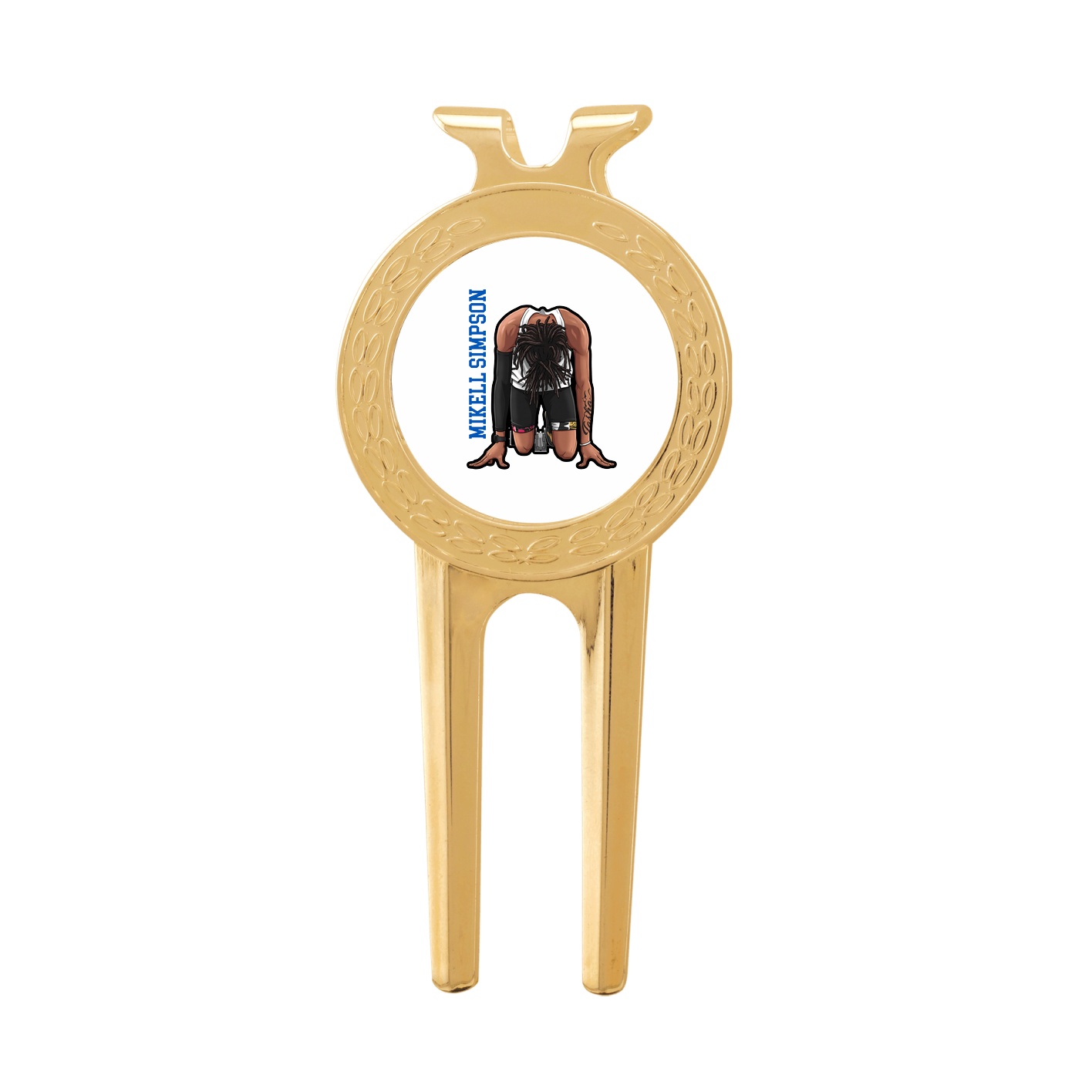 Divot Tool with Ball Marker — Name Vertical in Classic