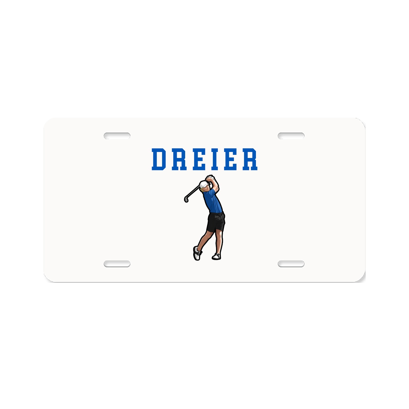 License Plate — Shirsey in Classic