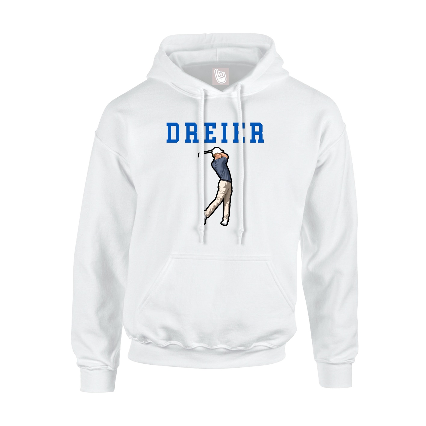 Hoodie — Shirsey in White